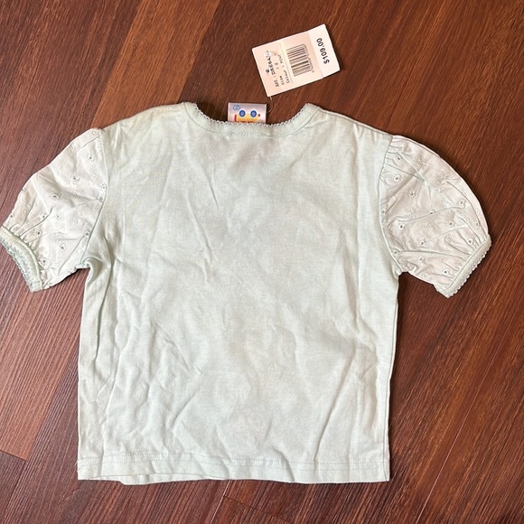 Mini car, kids shirt, mint, size two, new with tags - Picture 6 of 6